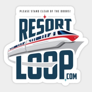 ResortLoop Monorail Sticker